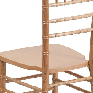 Hercules Premium Natural Wood Chiavari Chair - Premier Table Linens - PTL 
