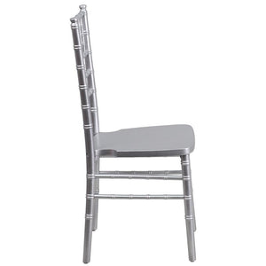 Hercules Premium Silver Wood Chiavari Chair - Premier Table Linens - PTL 