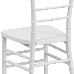 Hercules Premium White Resin Chiavari Chair - Premier Table Linens - PTL 