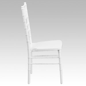 Hercules Premium White Wood Chiavari Chair - Premier Table Linens - PTL 