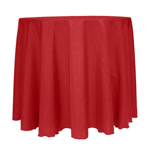 Holiday Red 114" Round Majestic Tablecloth - Premier Table Linens - PTL 