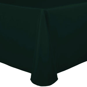Hunter 60" x 120" Rectangular Poly Premier Tablecloth - Premier Table Linens - PTL 