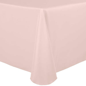 Ice Peach 60" x 120" Rectangular Poly Premier Tablecloth - Premier Table Linens - PTL 