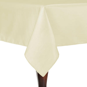 Ivory 72" x 72" Square Majestic Tablecloth - Premier Table Linens - PTL 
