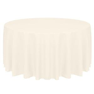 Ivory 90" Round Havana Tablecloth - Premier Table Linens - PTL 