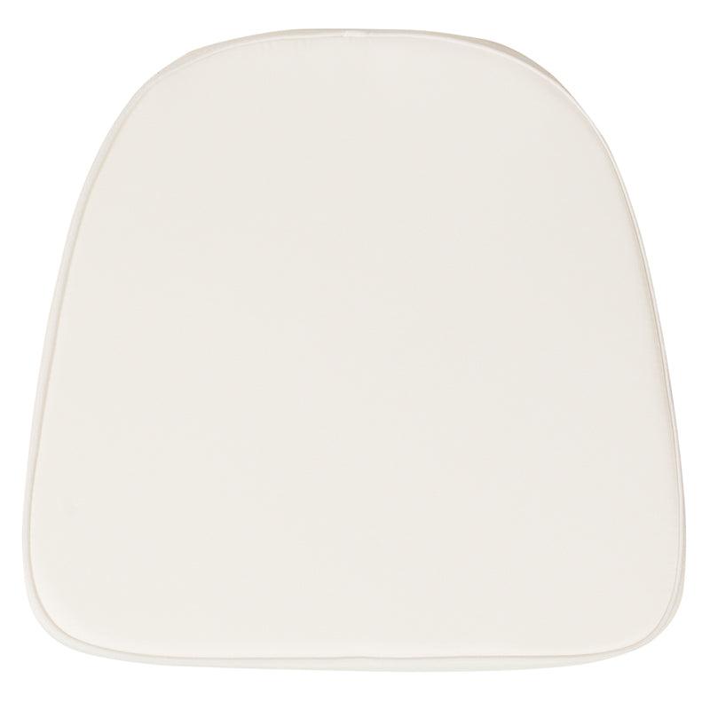 Ivory Fabric Chiavari Chair Cushion - Soft, 1.75