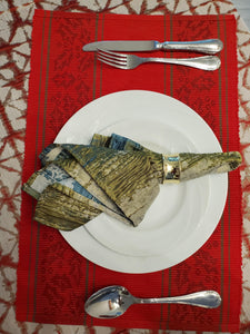 Jacquard Christmas Placemats - Premier Table Linens - PTL 