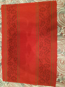 Jacquard Christmas Placemats - Premier Table Linens - PTL 