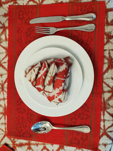 Jacquard Christmas Placemats - Premier Table Linens - PTL 