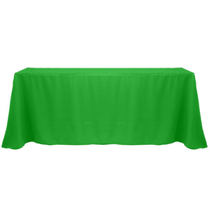 Kelly 90" x 132" Rectangular Poly Premier Tablecloth - Premier Table Linens - PTL 