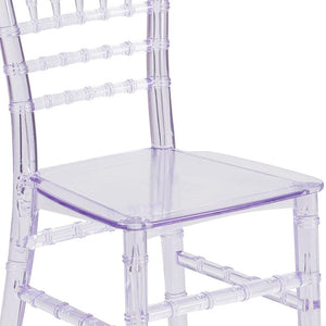 Kids Crystal Transparent Chiavari Chair - Premier Table Linens - PTL 