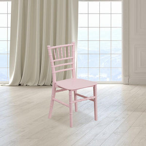 Kids Pink Resin Chiavari Chair - Premier Table Linens - PTL 