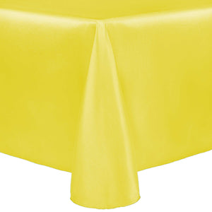Lemon 60" x 120" Rectangular Majestic Tablecloth - Premier Table Linens - PTL 