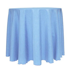 Light Blue 108" Round Majestic Tablecloth - Premier Table Linens - PTL 