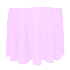 Light Pink 114" Round Majestic Tablecloth - Premier Table Linens - PTL 