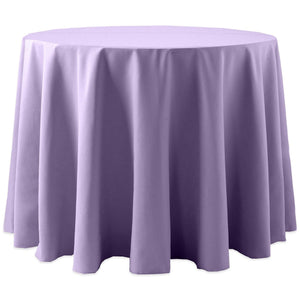 Lilac 108" Round Spun Poly Tablecloth - Premier Table Linens - PTL 