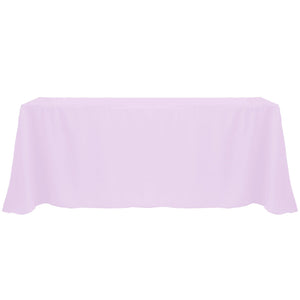 Lilac 90" x 156" Rectangular Poly Premier Tablecloth - Premier Table Linens - PTL 