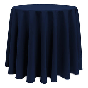 Midnight 120" Round Poly Premier Tablecloth - Premier Table Linens - PTL 
