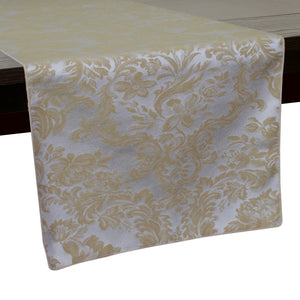 Miranda Damask Table Runner - Premier Table Linens - PTL 13" x 72" Pointed Ends #MWS Options 595045434 