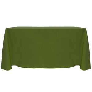 Moss 90" x 132" Rectangular Majestic Tablecloth - Premier Table Linens - PTL 