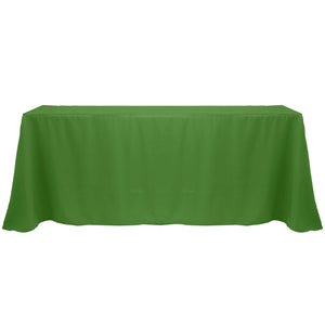 Moss 90" x 132" Rectangular Poly Premier Tablecloth - Premier Table Linens - PTL 