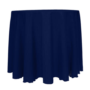 Navy 120" Round Majestic Tablecloth - Premier Table Linens - PTL 