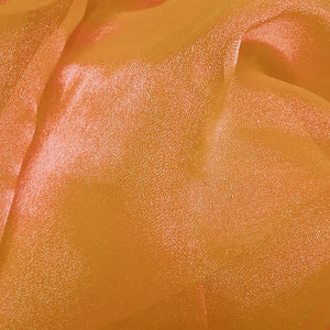 Orange 54" x 54" Square Organza Tablecloth - Premier Table Linens - PTL 