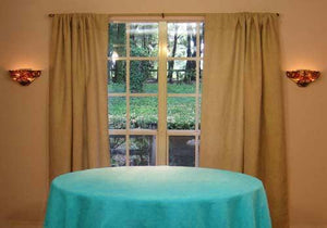 Outdoor Tablecloth With Umbrella Hole, Havana Linen Collection - Premier Table Linens - PTL 