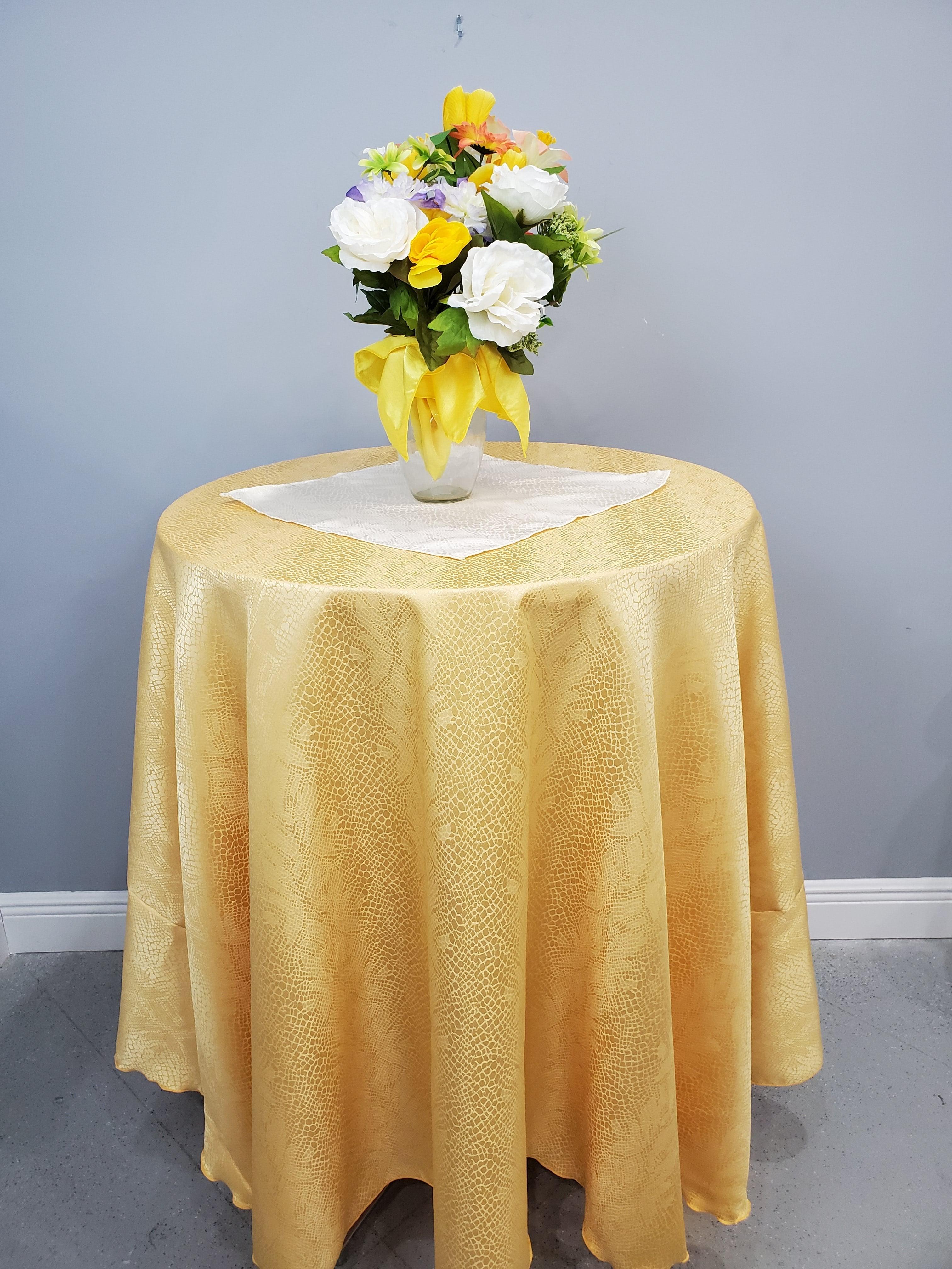 damask patio umbrella Outdoor Tablecloth With Umbrella Hole, Kenya Damask