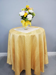 Outdoor Tablecloth With Umbrella Hole, Kenya Damask - Premier Table Linens - PTL 