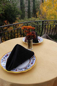 Outdoor Tablecloth With Umbrella Hole, Kenya Damask - Premier Table Linens - PTL 