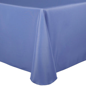 Periwinkle 60" x 120" Rectangular Poly Premier Tablecloth - Premier Table Linens - PTL 