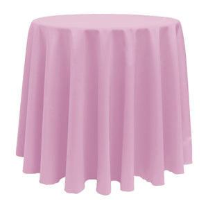 Pink Balloon 108" Round Poly Premier Tablecloth - Premier Table Linens - PTL 