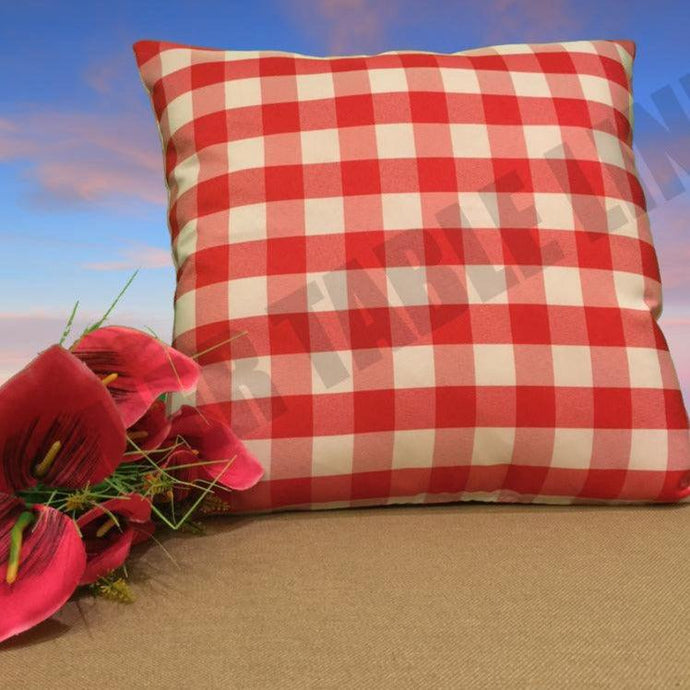 Poly Check Pillow Cover - Premier Table Linens - PTL 