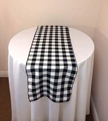 Poly Check Table Runner