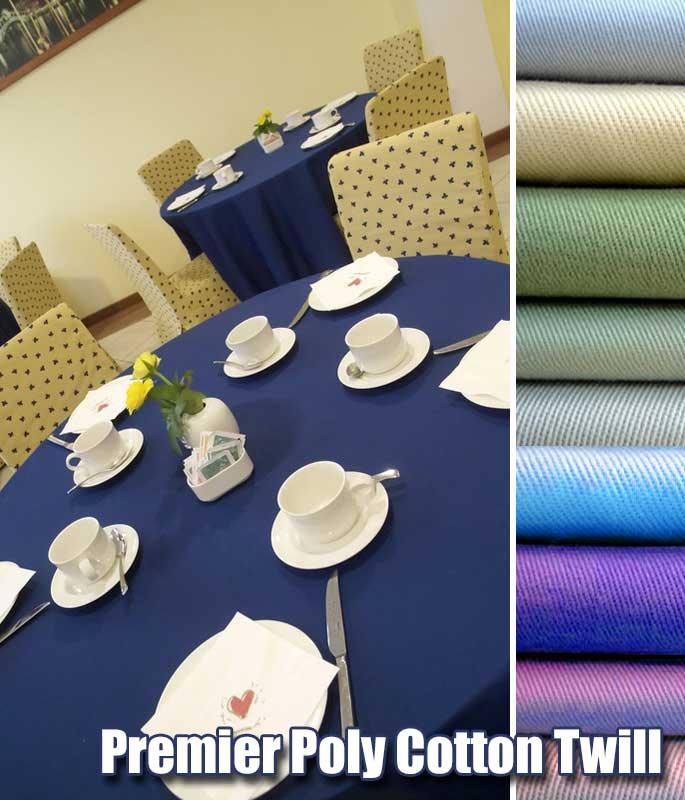 Poly Cotton Twill Fabric By The Yard 72