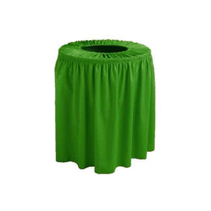 Poly Premier Trash Can Skirt - Premier Table Linens - PTL 