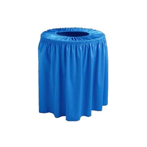garbage bag rain skirt Poly Premier Trash Can Skirt