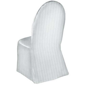 Poly Stripe Banquet Chair Cover - Premier Table Linens - PTL 
