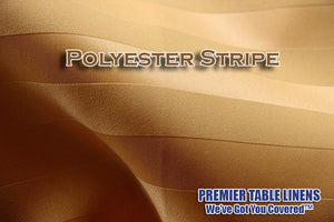 Poly Stripe Chair Sashes - Premier Table Linens - PTL 