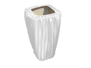 Poly Stripe Trash Can Cover - Premier Table Linens - PTL 