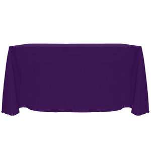 Purple 90" x 132" Rectangular Majestic Tablecloth - Premier Table Linens - PTL 