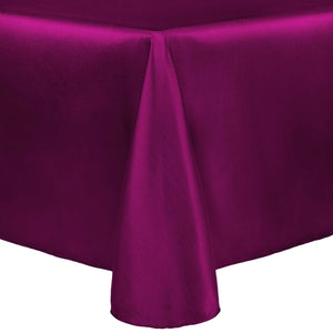 Raspberry 60" x 120" Rectangular Majestic Tablecloth - Premier Table Linens - PTL 