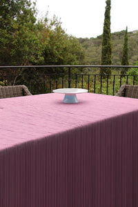 Rectangular Crinkle Taffeta Tablecloth - Premier Table Linens - PTL 