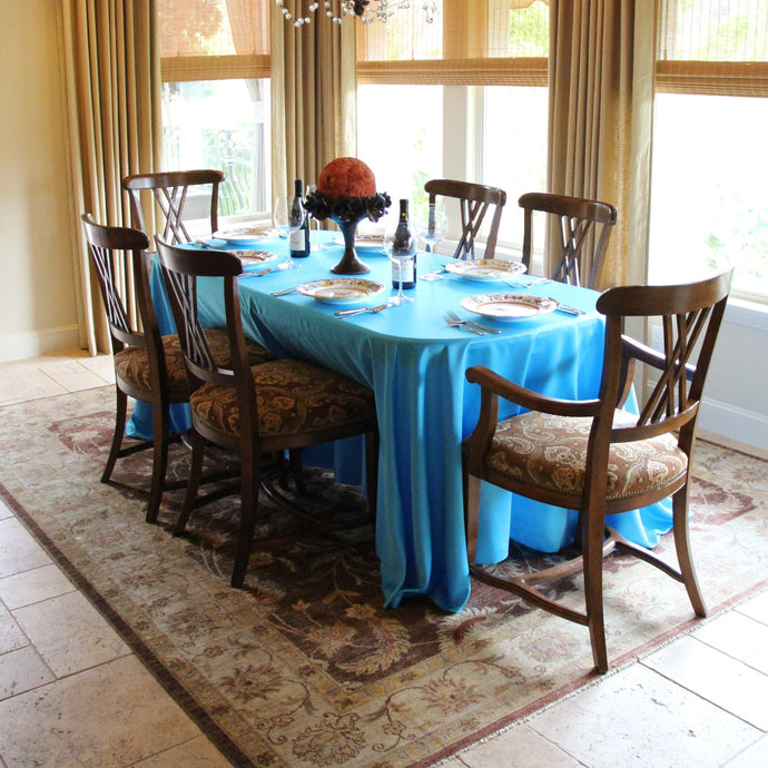 Rectangular Duchess Satin Tablecloth - Premier Table Linens - PTL 
