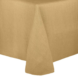 Rectangular Faux Burlap Tablecloth - Premier Table Linens