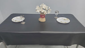 vinyl tablecloth with flannel backing