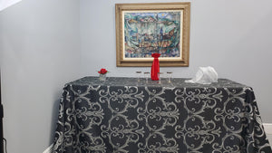 Frederic Damask tablecloth , very elegant