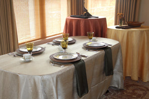 Rectangular Kenya Damask Tablecloth - Premier Table Linens - PTL 