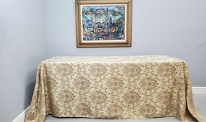 Rectangular Ludwig Damask Tablecloth - Premier Table Linens - PTL 